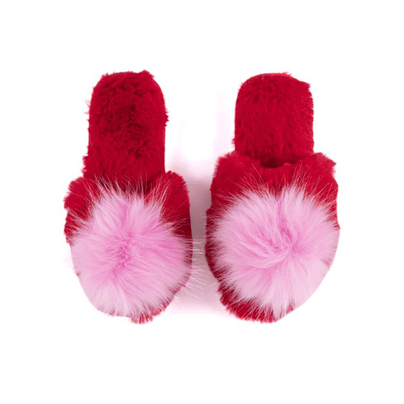 Amor Slippers, Red - 2 Size Options, Shop Sweet Lulu