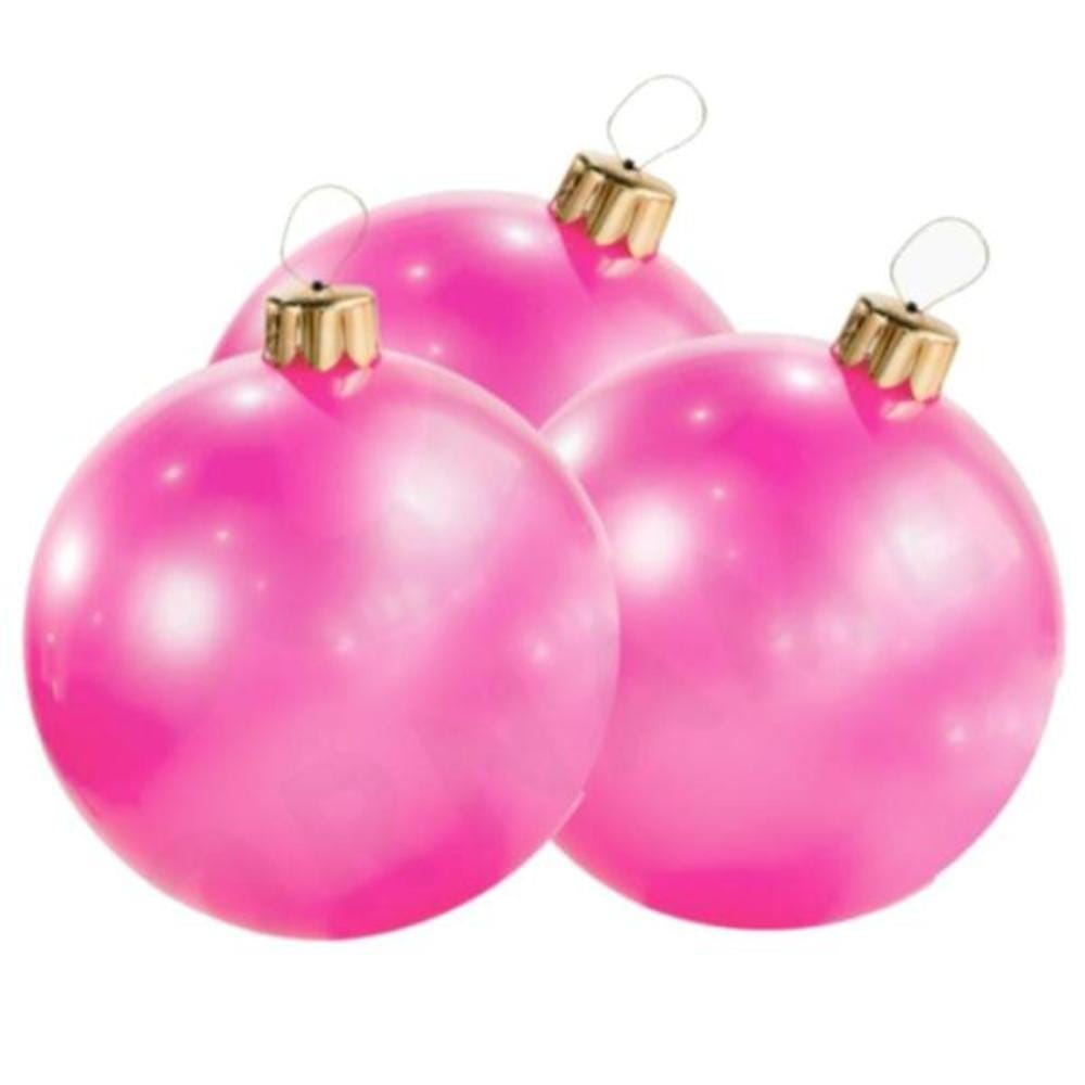 Holiball Mini Inflatable Ornament Set - Pink – Shop Sweet Lulu