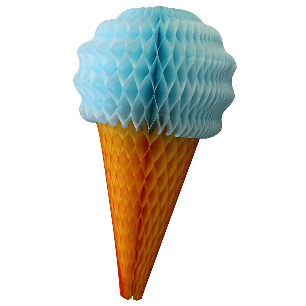 Ice Cream Cone Light Blue Shop Sweet Lulu