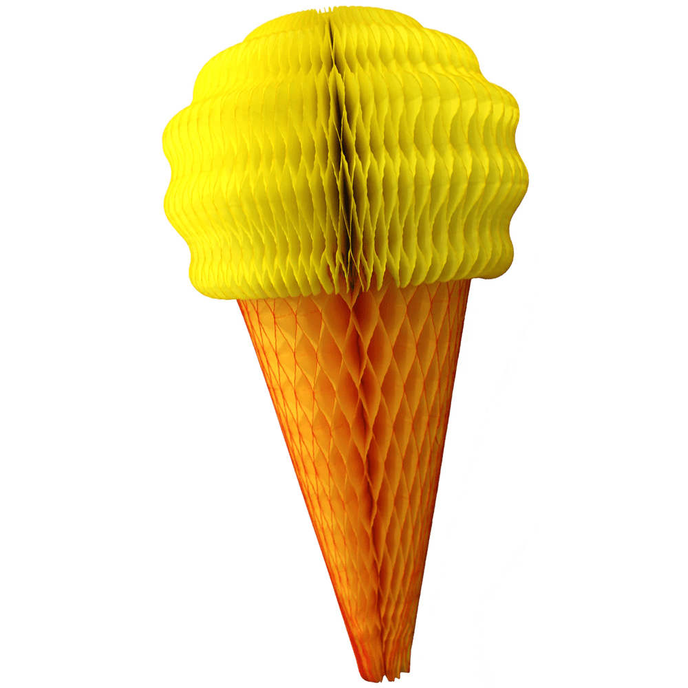 Ice Cream Cone Yellow Shop Sweet Lulu
