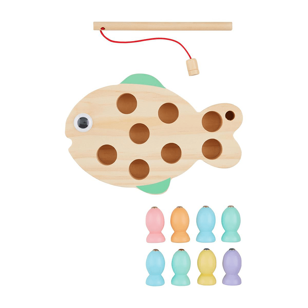 children magnetic fishing poles Mud Pie Magnetic Fishing Toy
