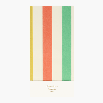 Meri Meri Tablecloth - Multi Stripe, Shop Sweet Lulu