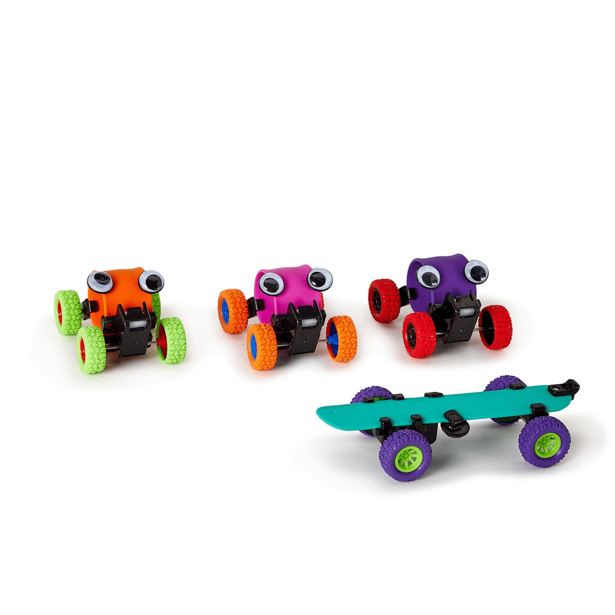 Pull Back Skateboard and Slap Bracelet - 4 Color Options – Shop