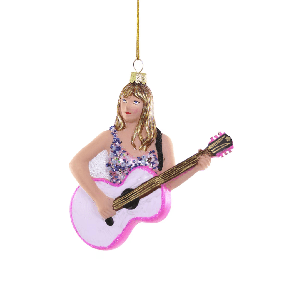 Taylor Swift w/ Guitar Ornament – Shop Sweet Lulu