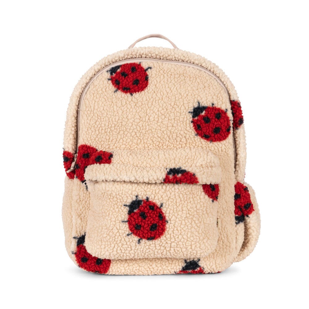 doodlebug mini backpack Konges Sløjd Ladybug Sand Jody Teddy Backpack GRS
