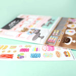 Sweet Shop Sticker Scene Card, Shop Sweet Lulu