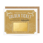 Scratch-off Golden Ticket Birthday Card