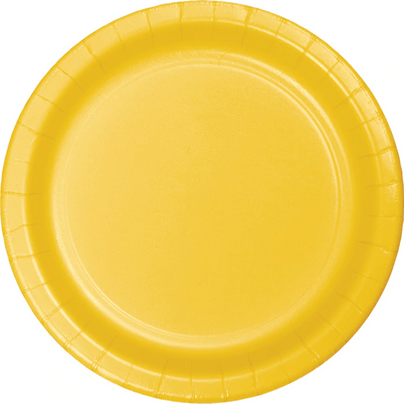 Yellow Plates - 3 Size Options