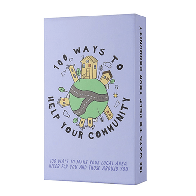 100 Ways to Help the Community Activity Cards, Shop Sweet Lulu