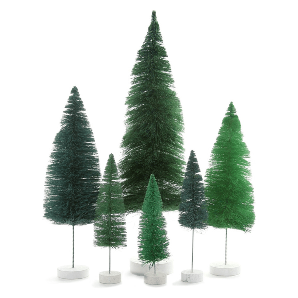 9 Sisal Bottle Brush Tree, Ombre - 5 Color Options – Shop Sweet Lulu