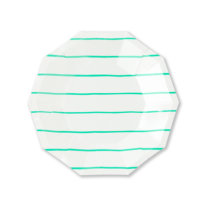 Clover Frenchie Striped Small Plates, Shop Sweet Lulu
