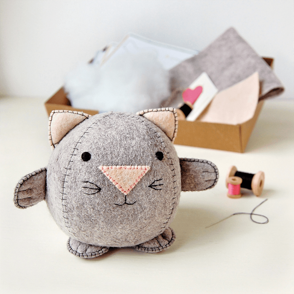 Kitten Felt Craft Kit β Shop Sweet Lulu