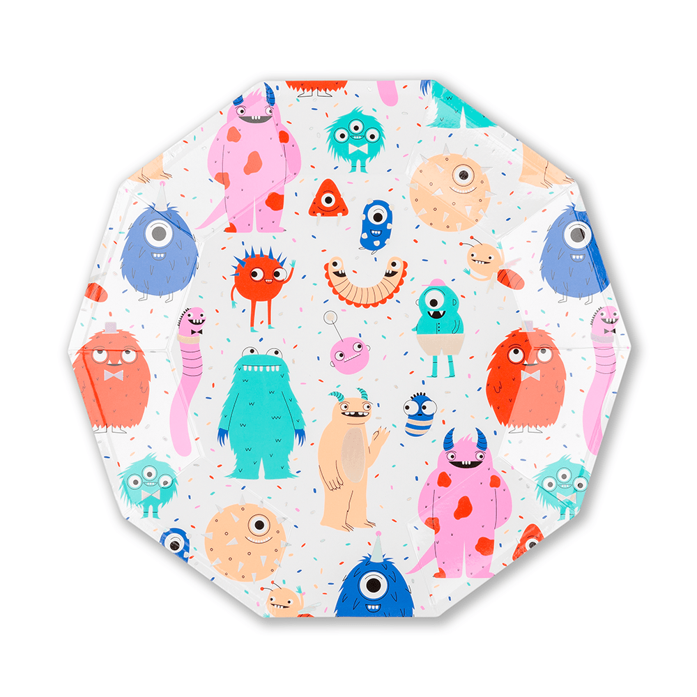 Little Monsters Large Plates – Shop Sweet Lulu