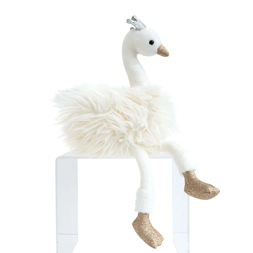 White swan stuffed online animal