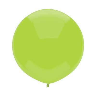 17" Lime Green Round Balloon available at Shop Sweet Lulu