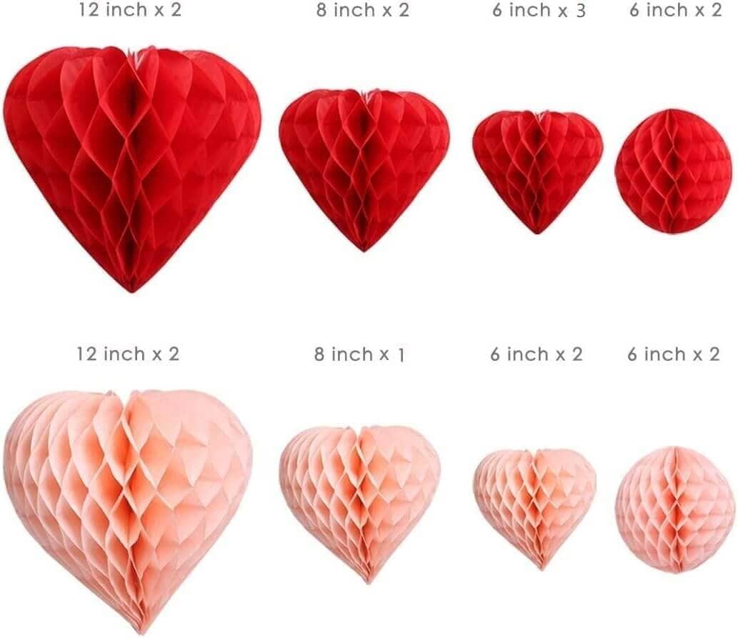 Valentine's Day Honeycombs