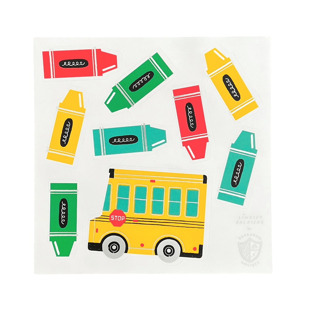 school days sticker set by daydream society
