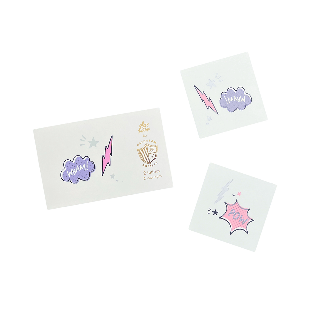 girl power temporary tattoos by daydream society