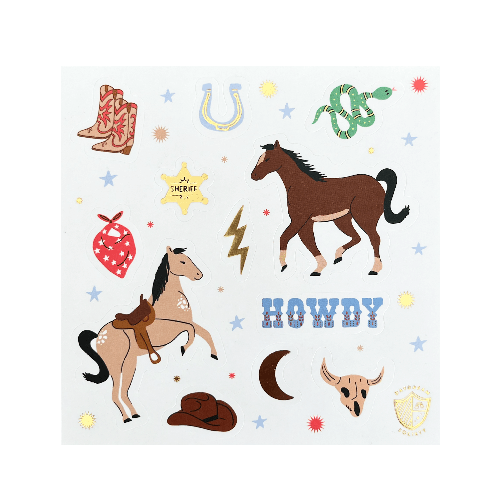 Yeehaw Sticker Set