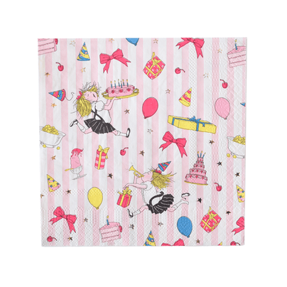 Eloise Birthday Pattern Large Napkins, Daydream Society