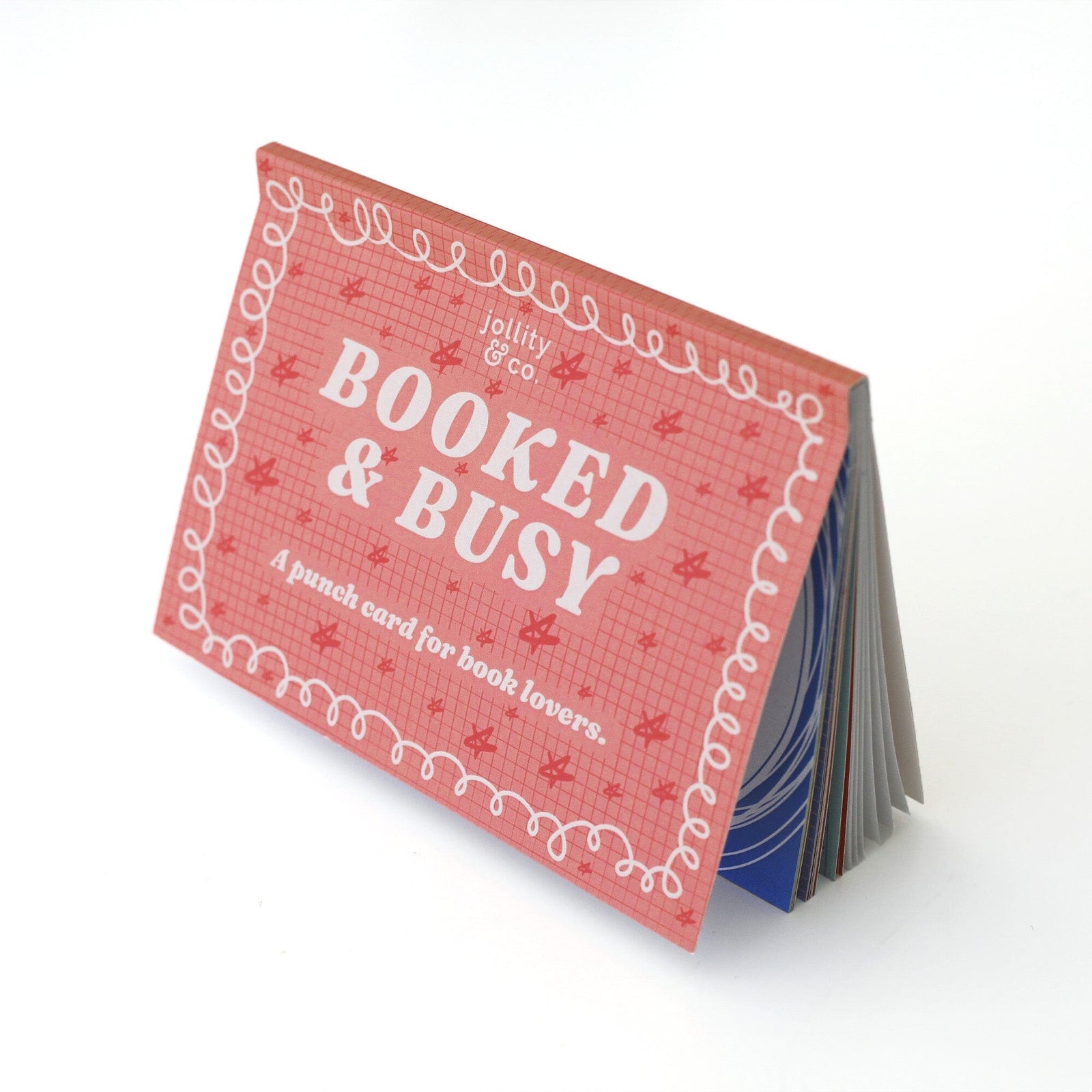Book Club Booked & Busy Punch Card Booklet, Jollity & Co