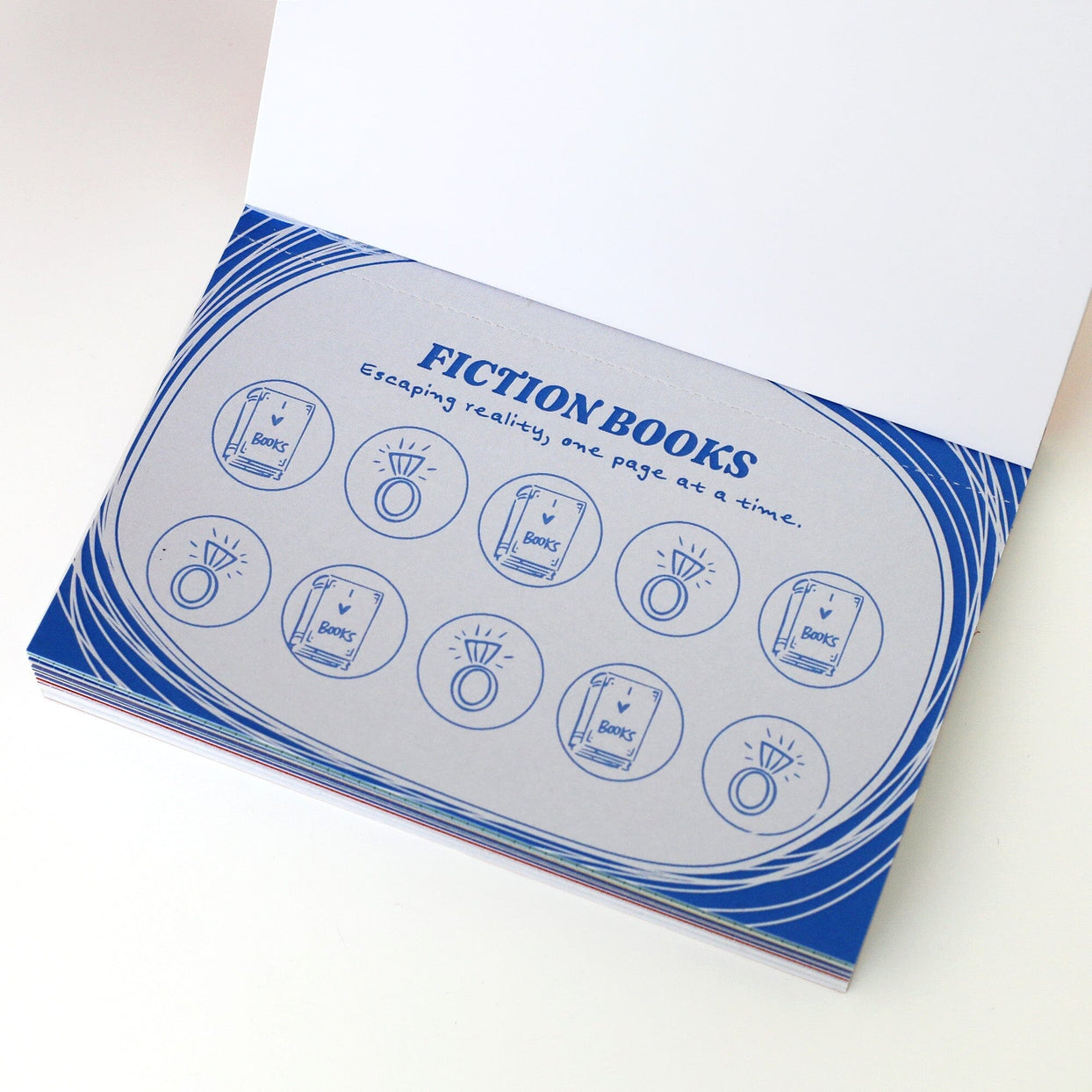 Book Club Booked & Busy Punch Card Booklet, Jollity & Co