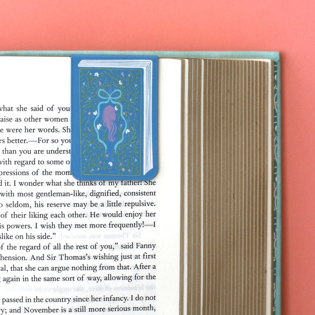 Book Covers Magnetic Bookmark Set, Jollity & Co