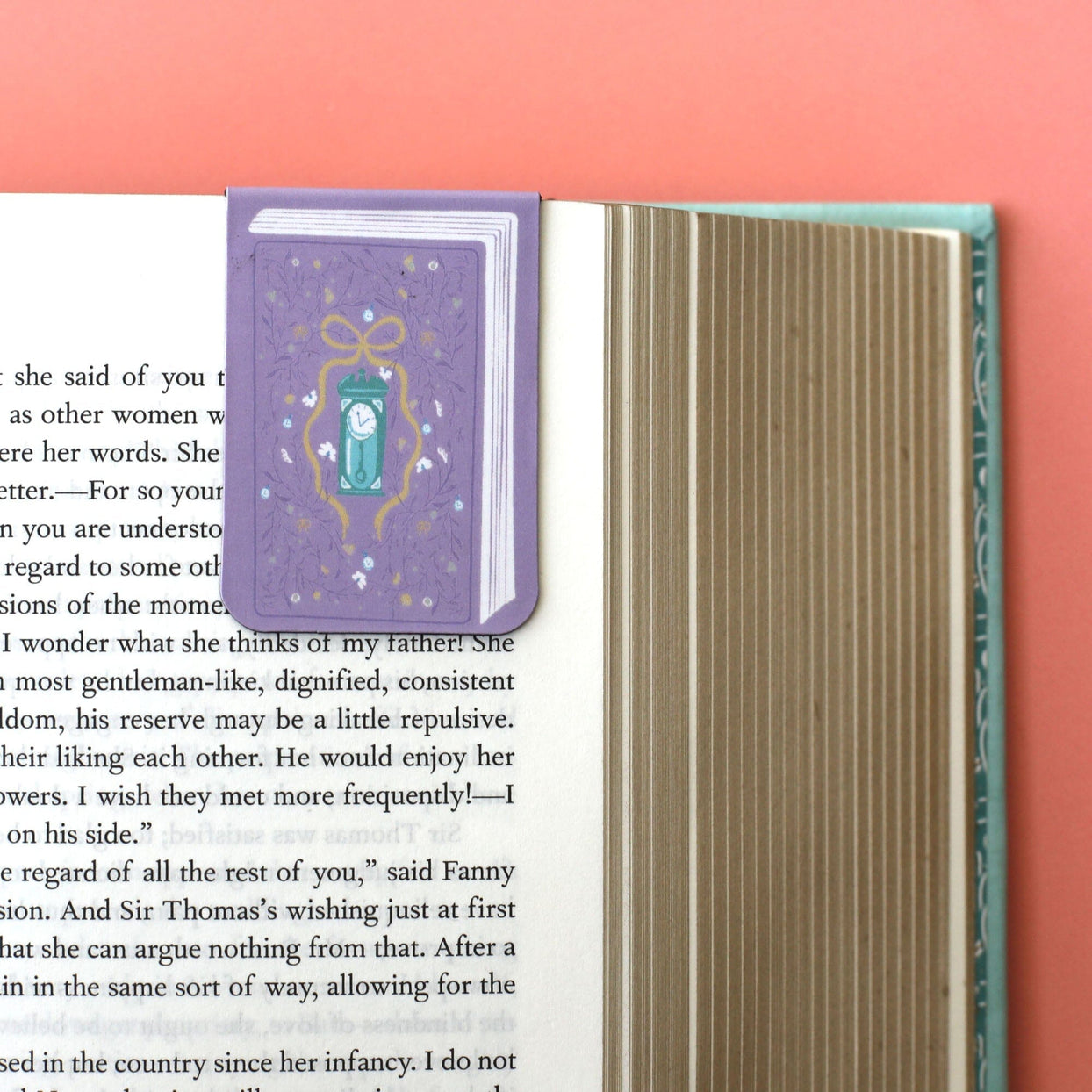 Book Covers Magnetic Bookmark Set, Jollity & Co