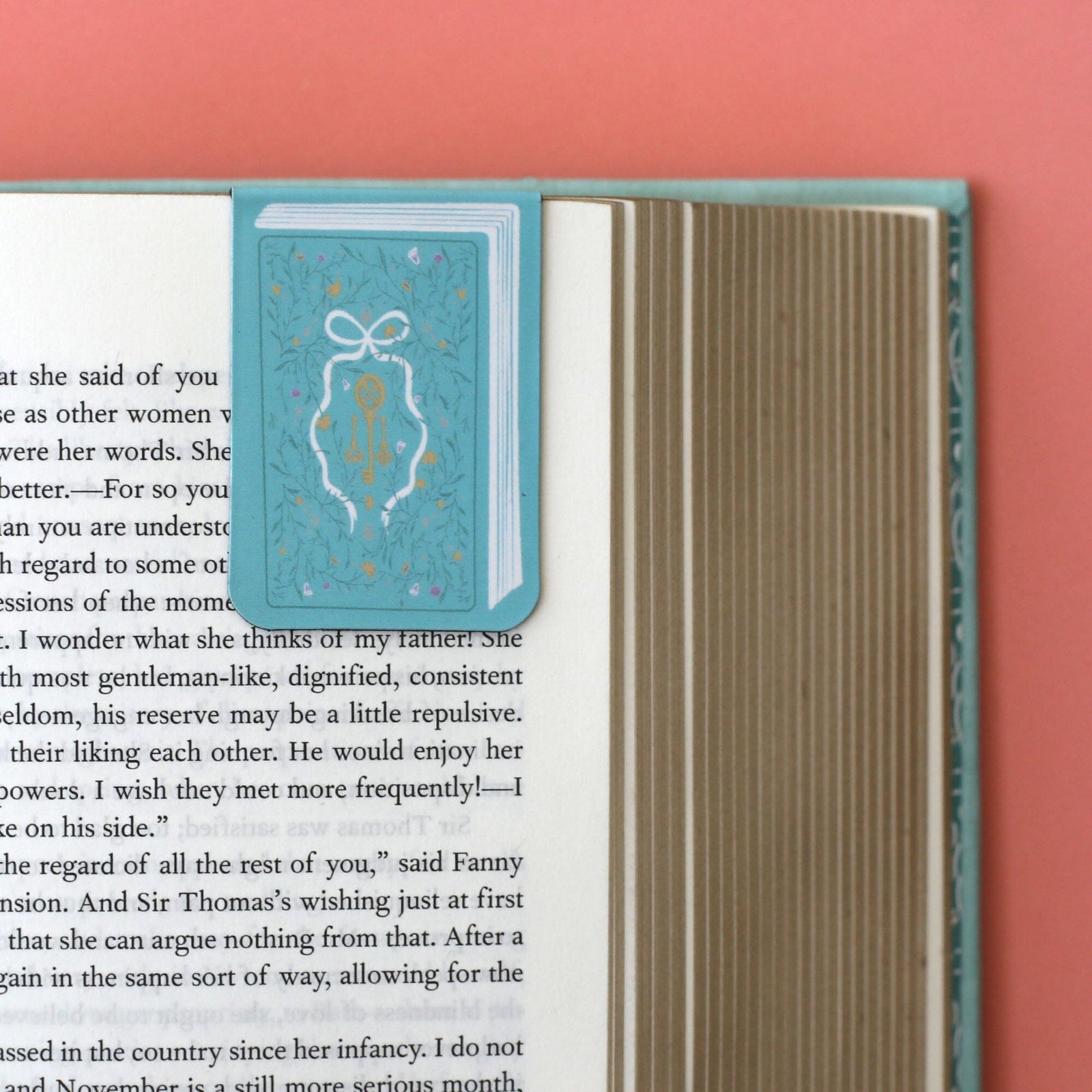 Book Covers Magnetic Bookmark Set, Jollity & Co