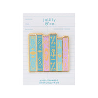 Stack of Books Enamel Pin, Shop Sweet Lulu