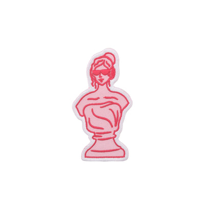 Book Club Female Bust Patch, Jollity & Co