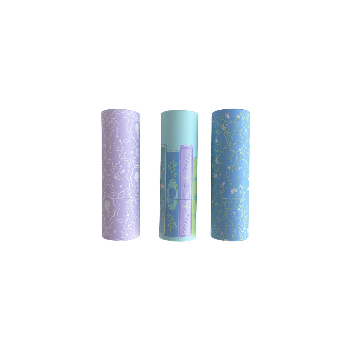 Literary Lover Book Themed Lip Balm Set, Jollity & Co