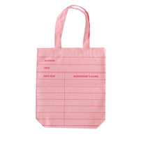 Book Club Library Card Tote Bag, Shop Sweet Lulu