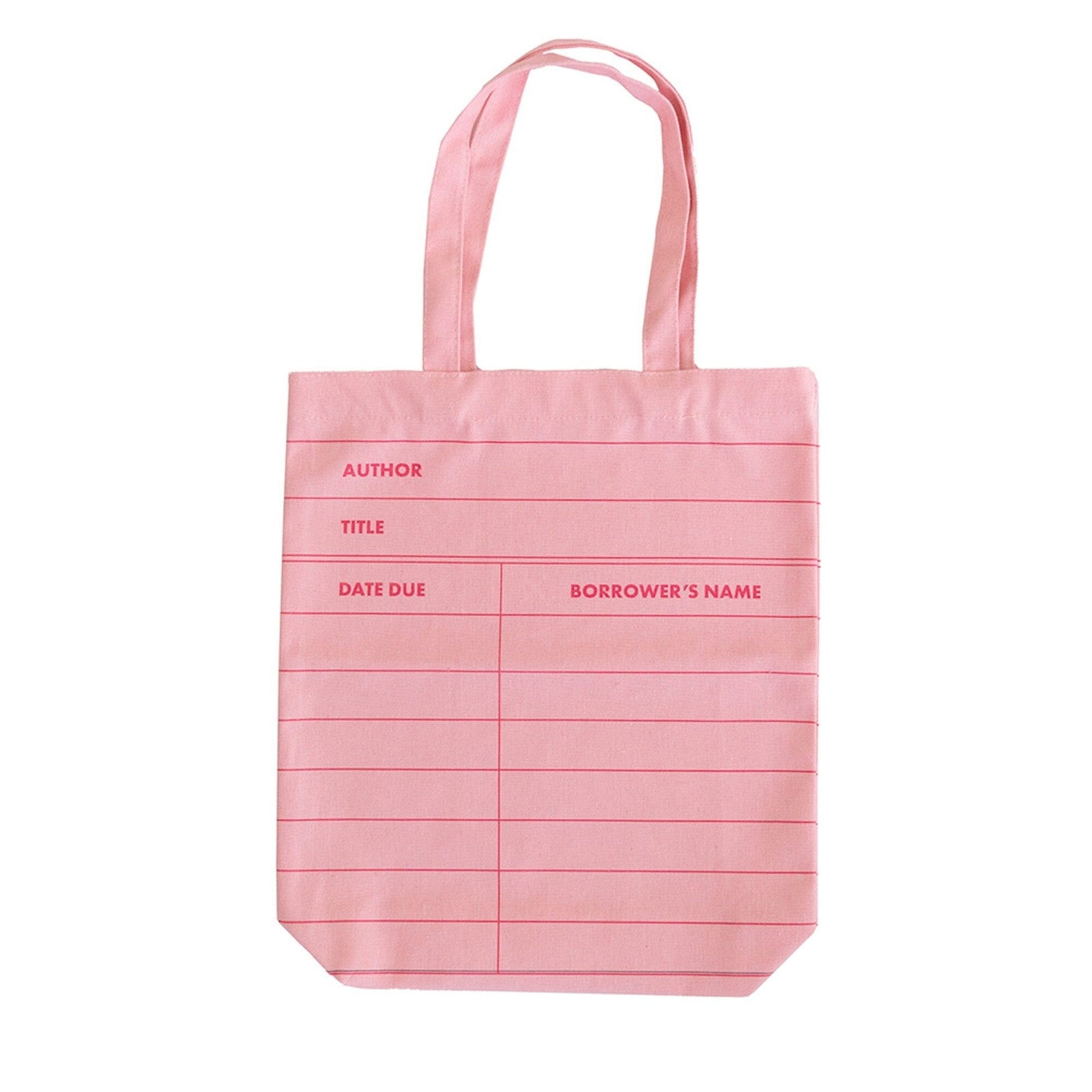 Book Club Library Card Tote Bag, Shop Sweet Lulu