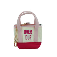 Overdue Tiny Tote Keychain, Jollity & Co