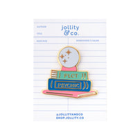 Plot Psychic Enamel Pin, Shop Sweet Lulu