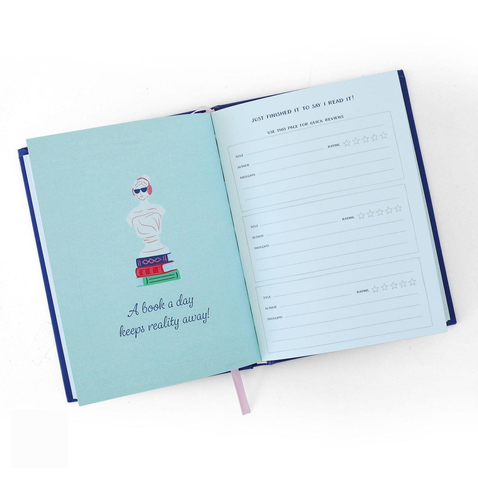 Book Club Reading Journal, Jollity & Co