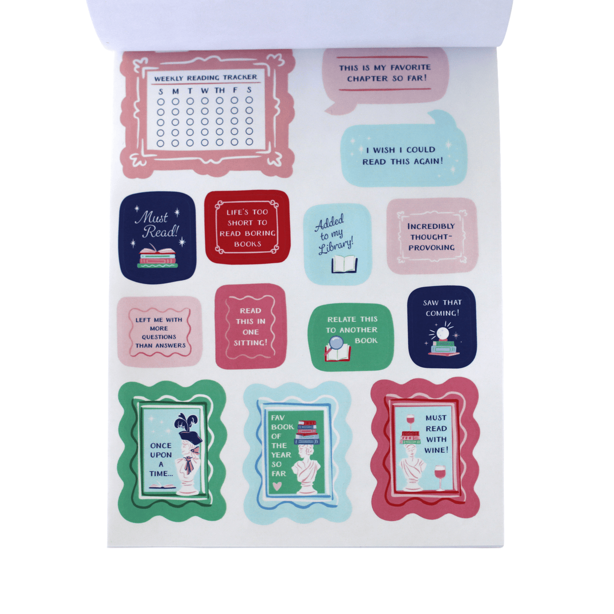 Book Club Sticker Book