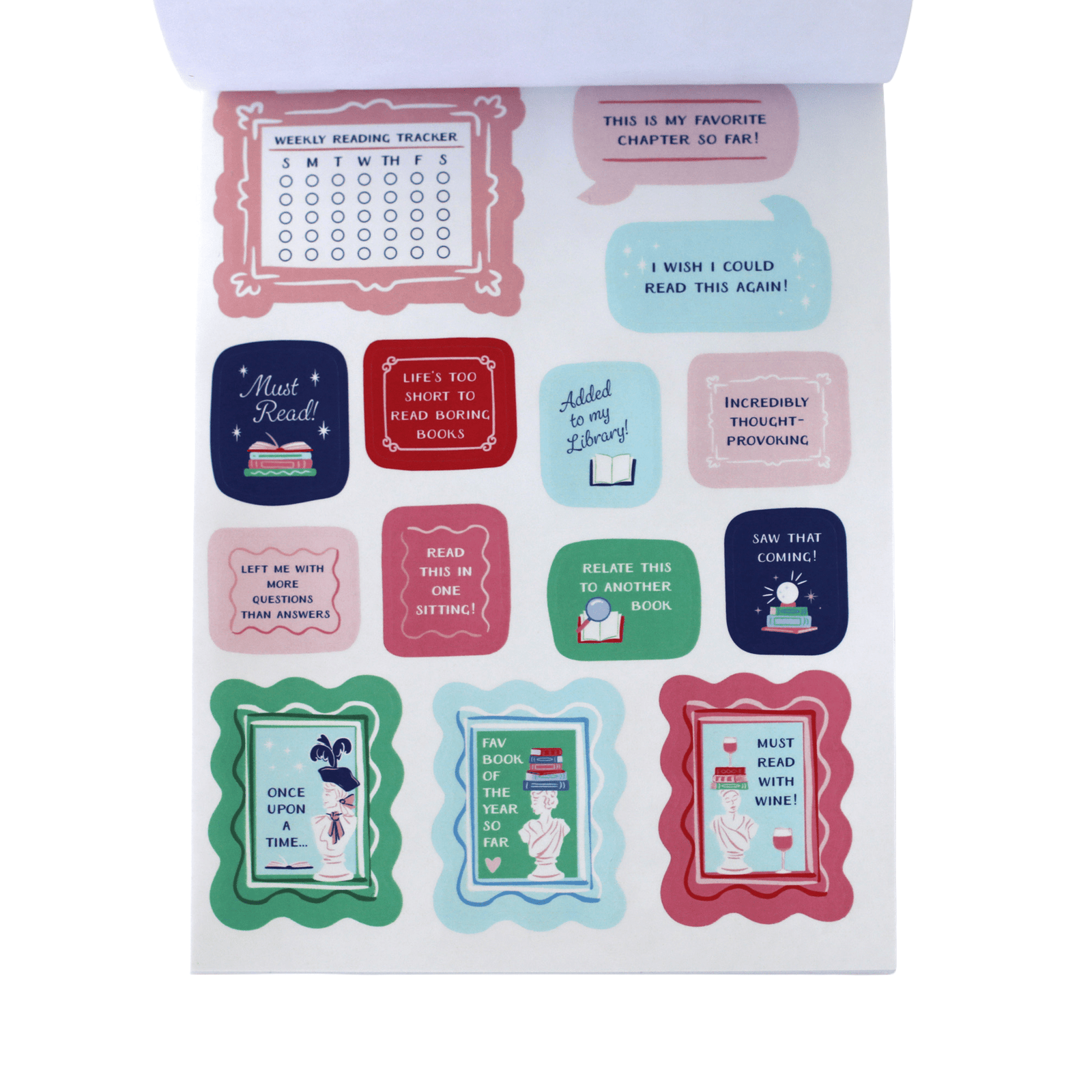 Book Club Sticker Book