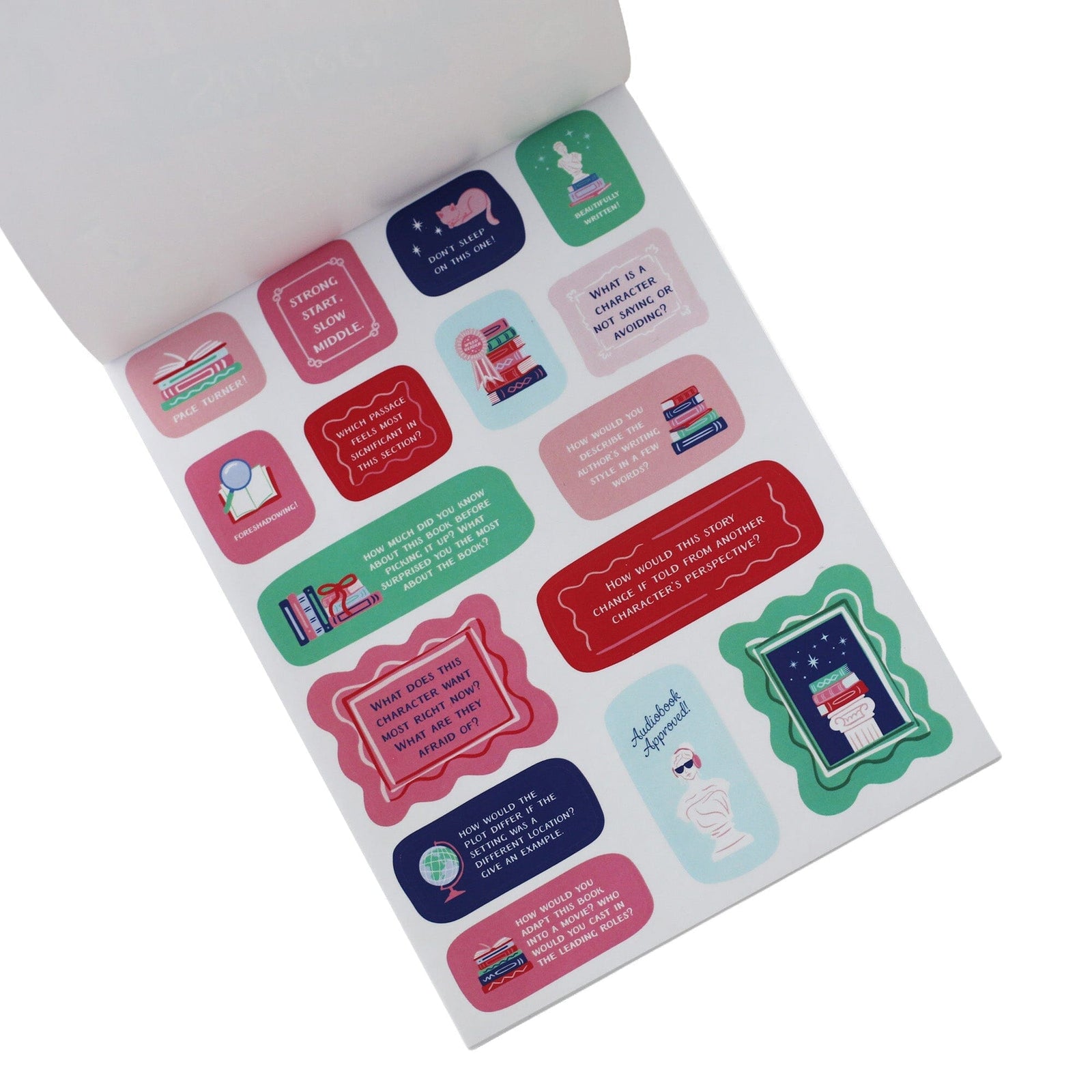 Book Club Sticker Book