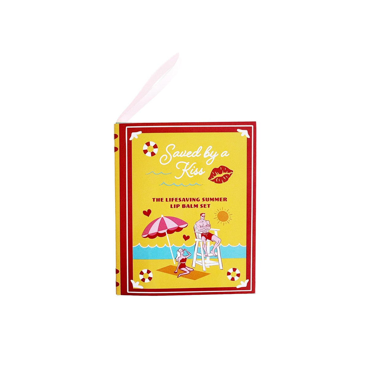 Saved By A Kiss Book Themed Lip Balm Set, Shop Sweet Lulu