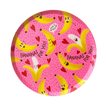 Bananas For You Large Plates, Shop Sweet Lulu