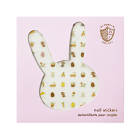 Bunnies In The Garden Nail Stickers - Shop Sweet Lulu