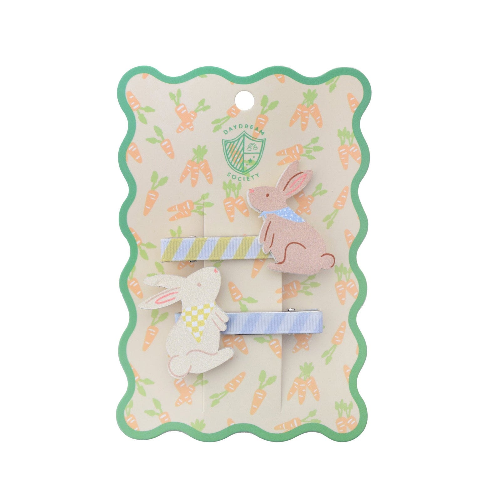 Bunnies In The Garden Bunny Hair Clip Set, Daydream Society