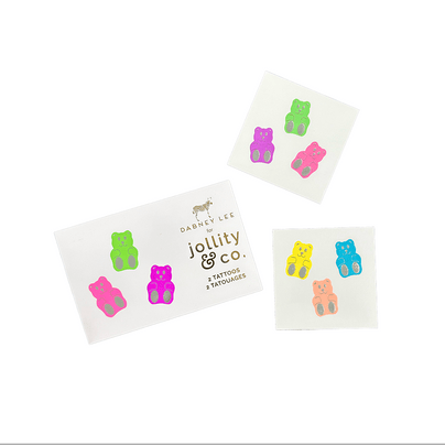 Gummy Bears Temporary Tattoos, Jollity & Co.