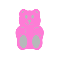 Gummy Bears Die-Cut Dessert Plates, Jollity & Co.