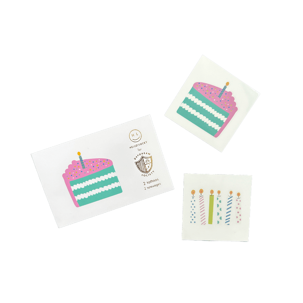 It's A Birthday Temporary Tattoos, Daydream Society