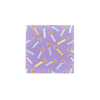 It's A Birthday Candle Print Petite Napkins, Daydream Society