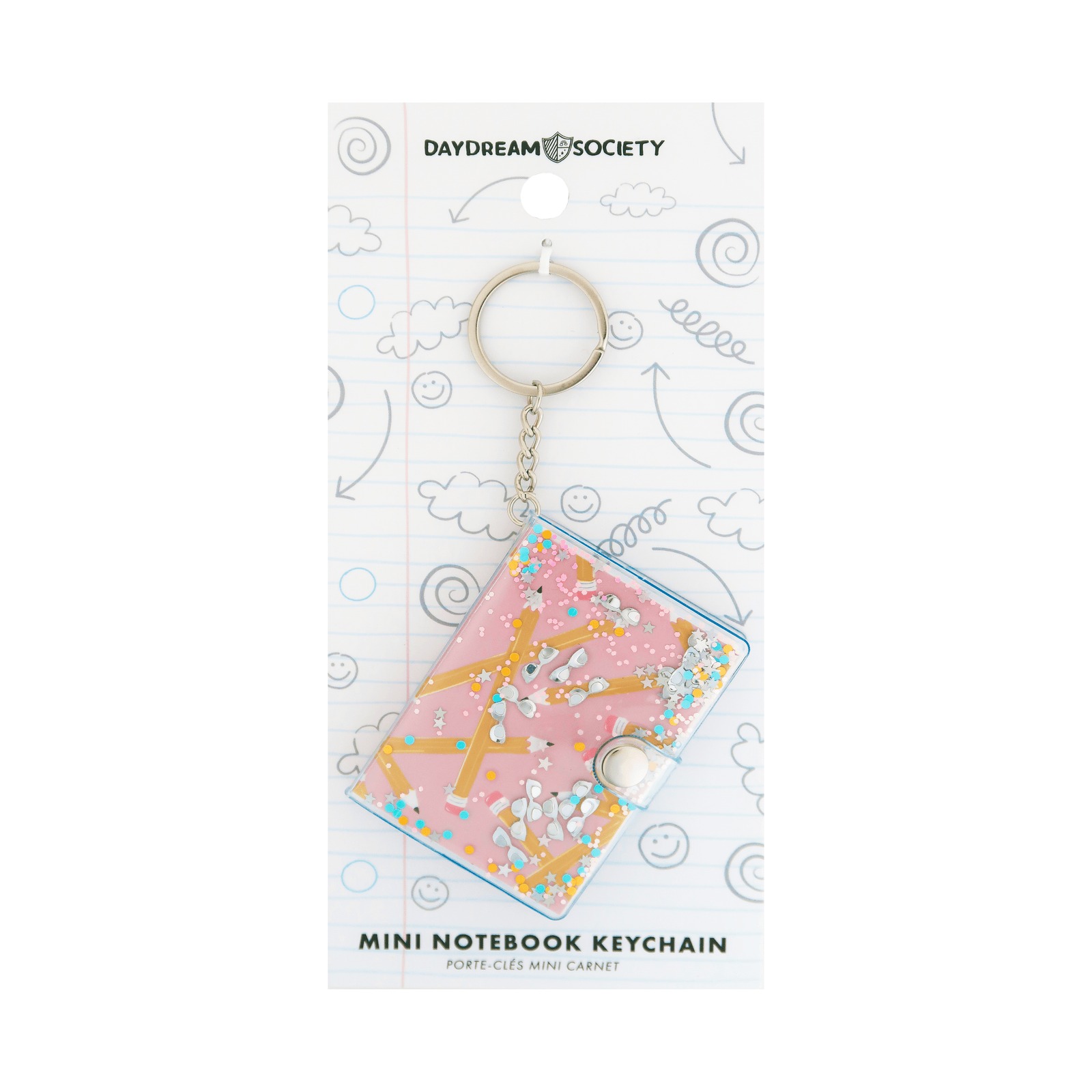 Smarty Pants Notebook Keychain - 4 Color Options, Daydream Society