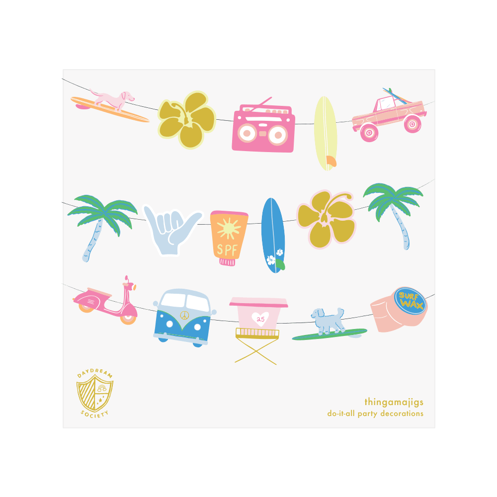 Surf's Up Party Garland - Shop Sweet Lulu